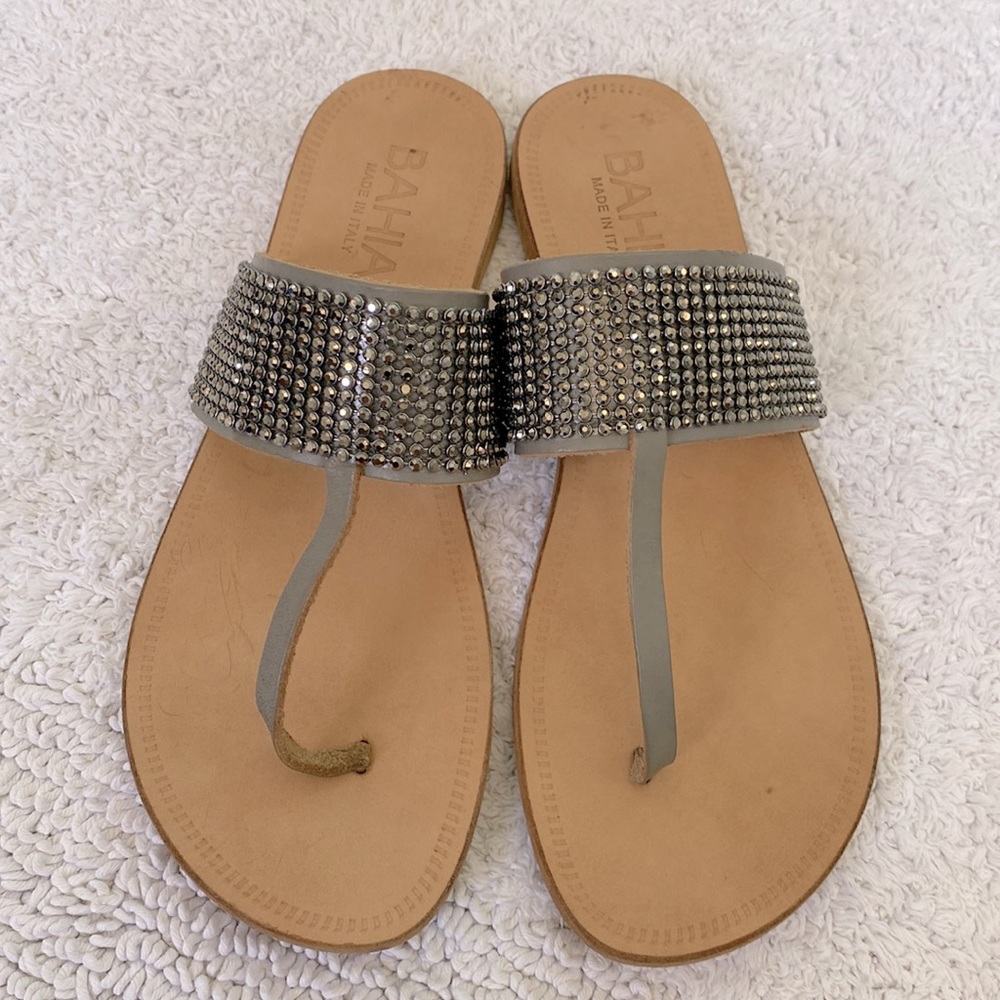 Italian leather sandals